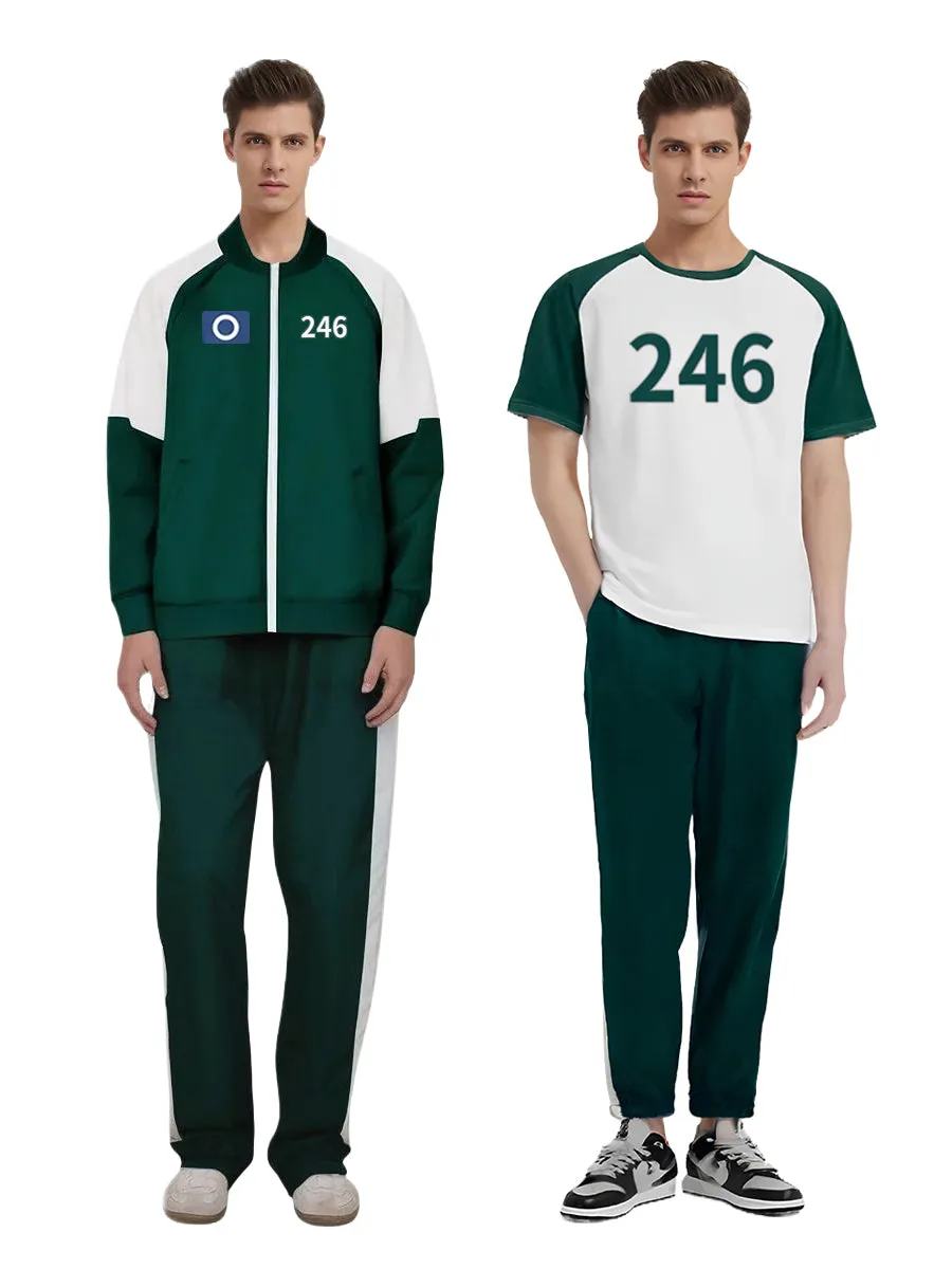 3PCS Korean Death Game Track Suit