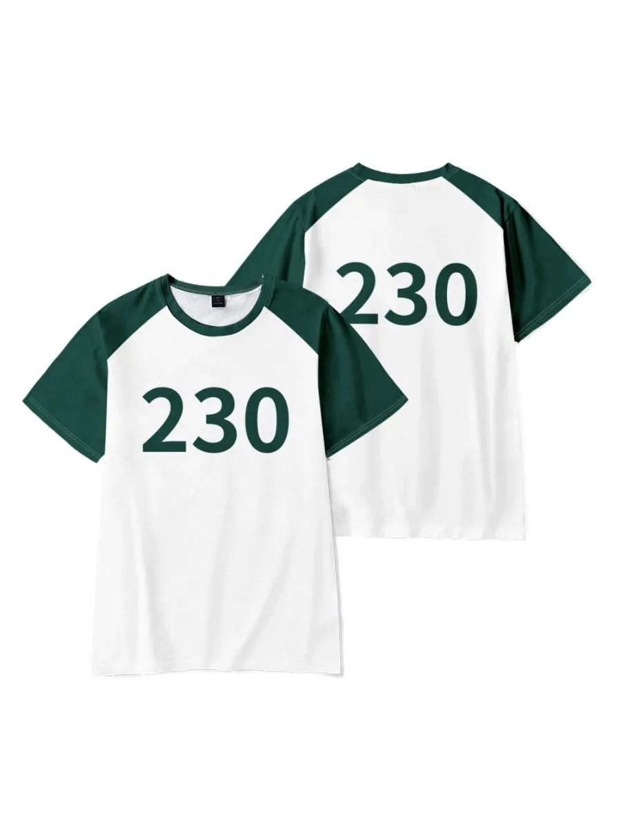 3PCS Korean Death Game Track Suit
