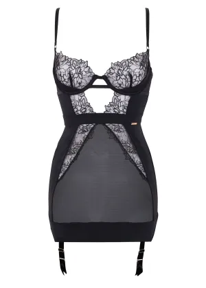 Alanna Longline Basque Dress