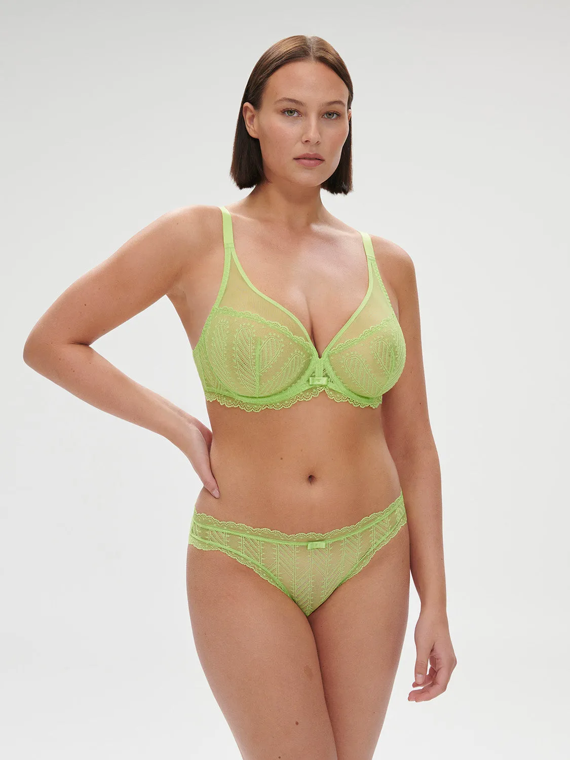 Canope Full Coverage Plunge - Lime