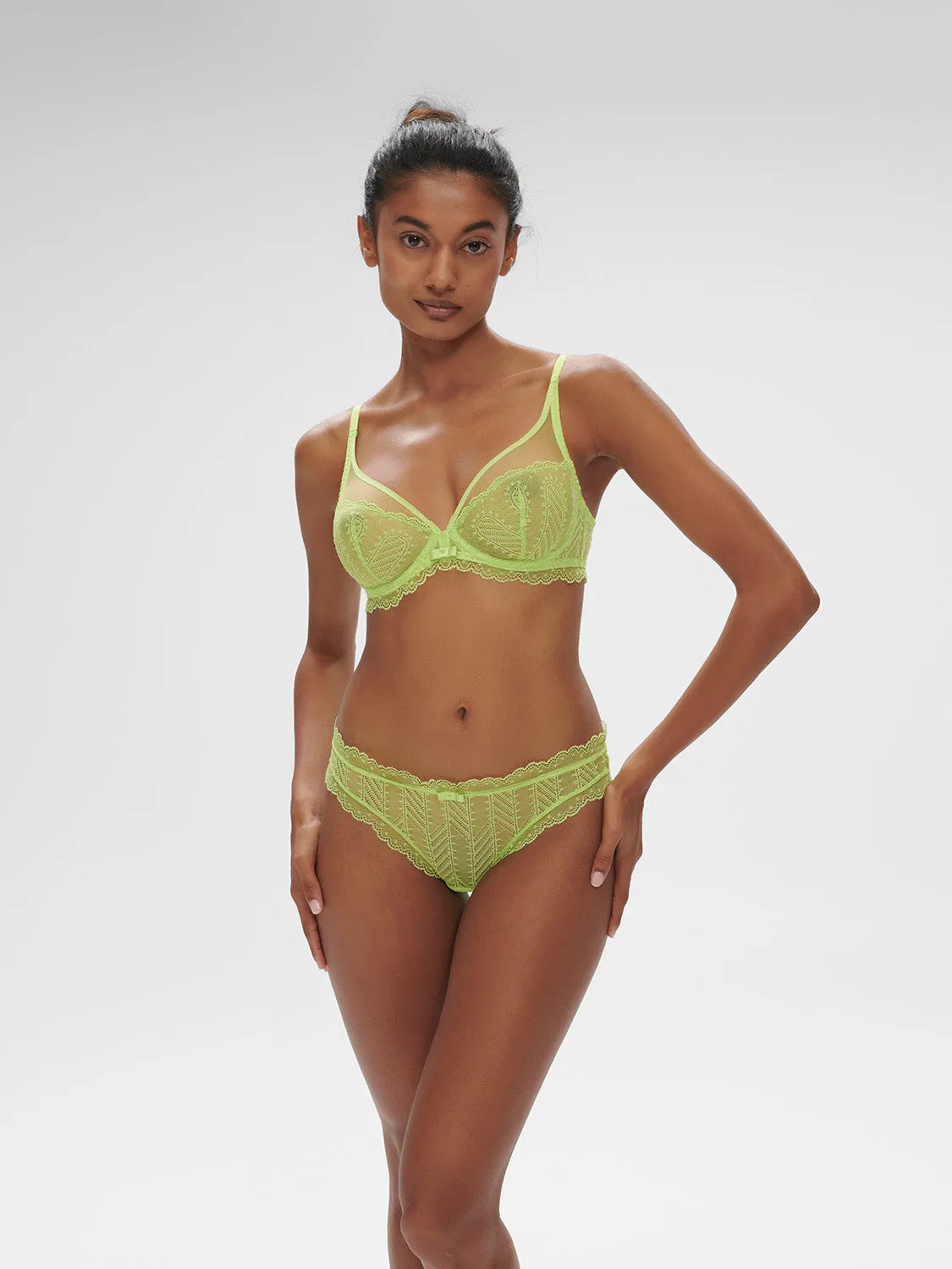 Canope Full Coverage Plunge - Lime
