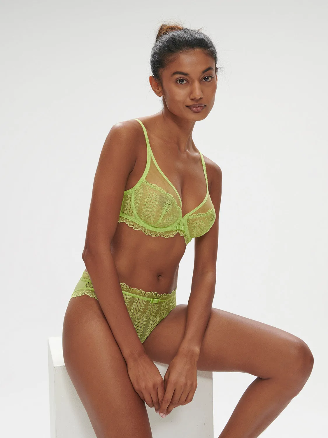 Canope Full Coverage Plunge - Lime