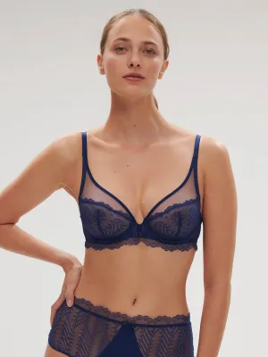 Canope Full Coverage Plunge - Midnight Blue