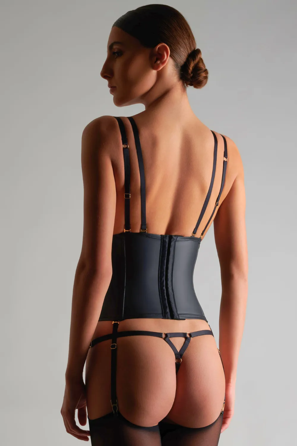 Chambre Noire Waist Cincher & Thong