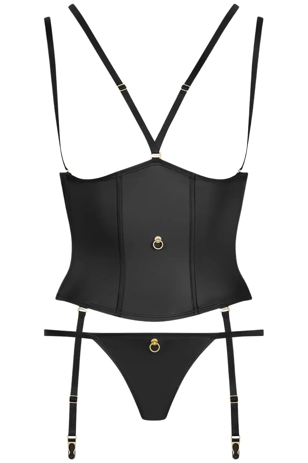 Chambre Noire Waist Cincher & Thong