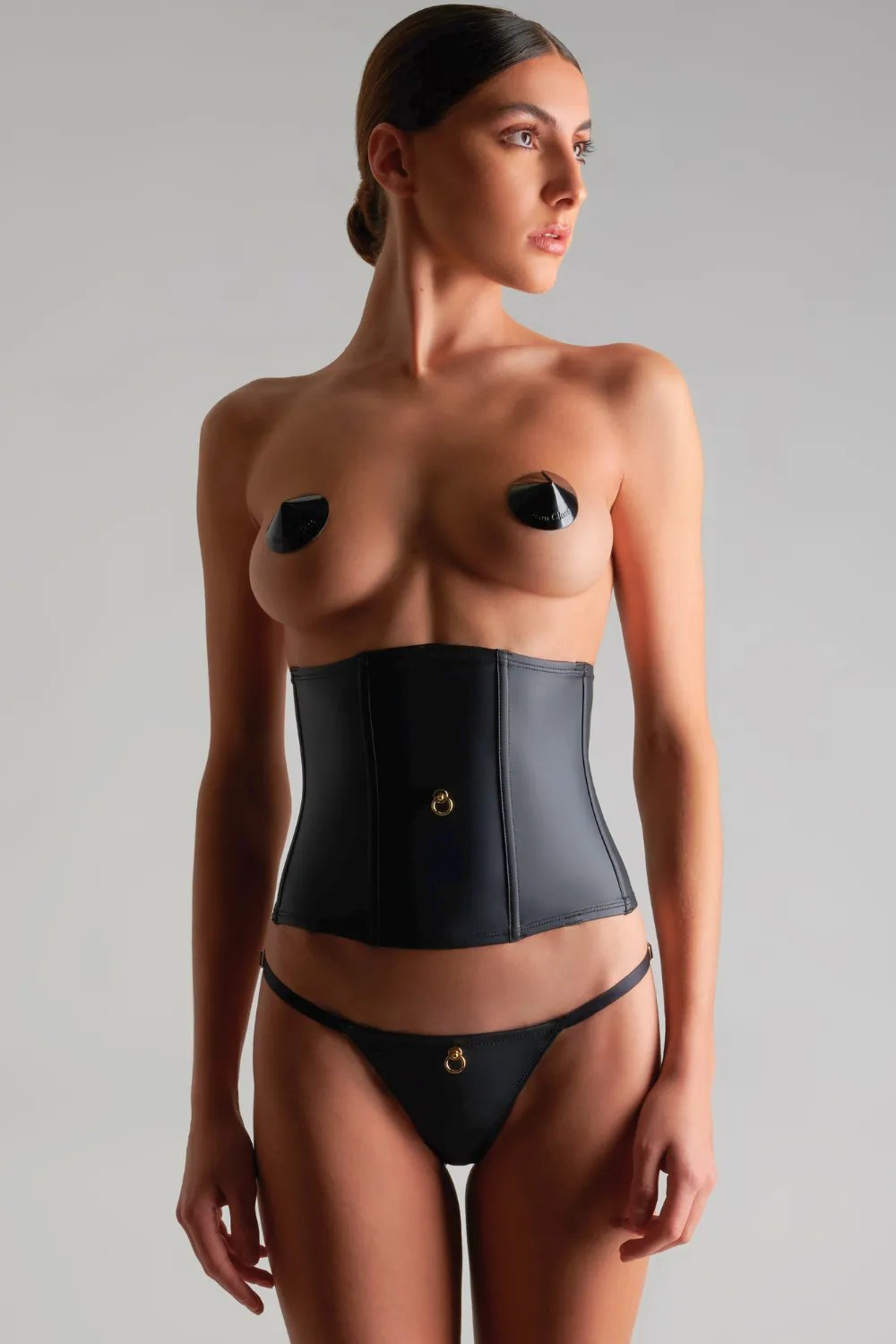 Chambre Noire Waist Cincher & Thong