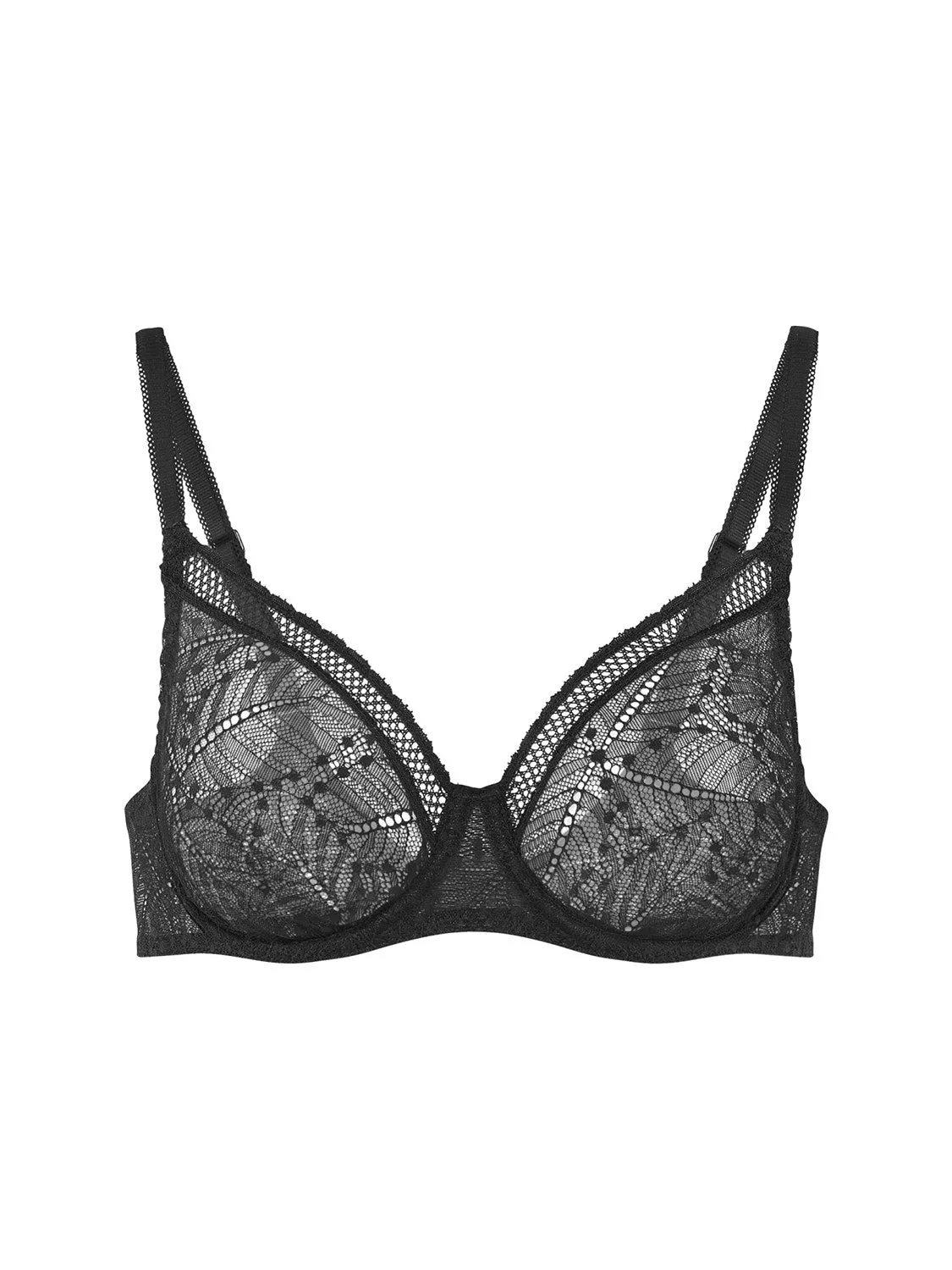 Comete Molded Full Cup - Black