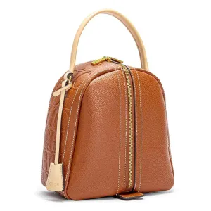 Embossed Letters Women Handbag