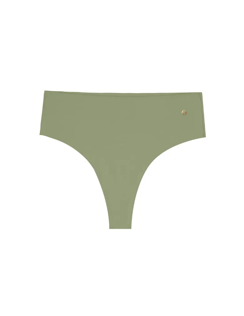 Evelyn & Bobbie High-Waisted Thong EB1703 Matcha