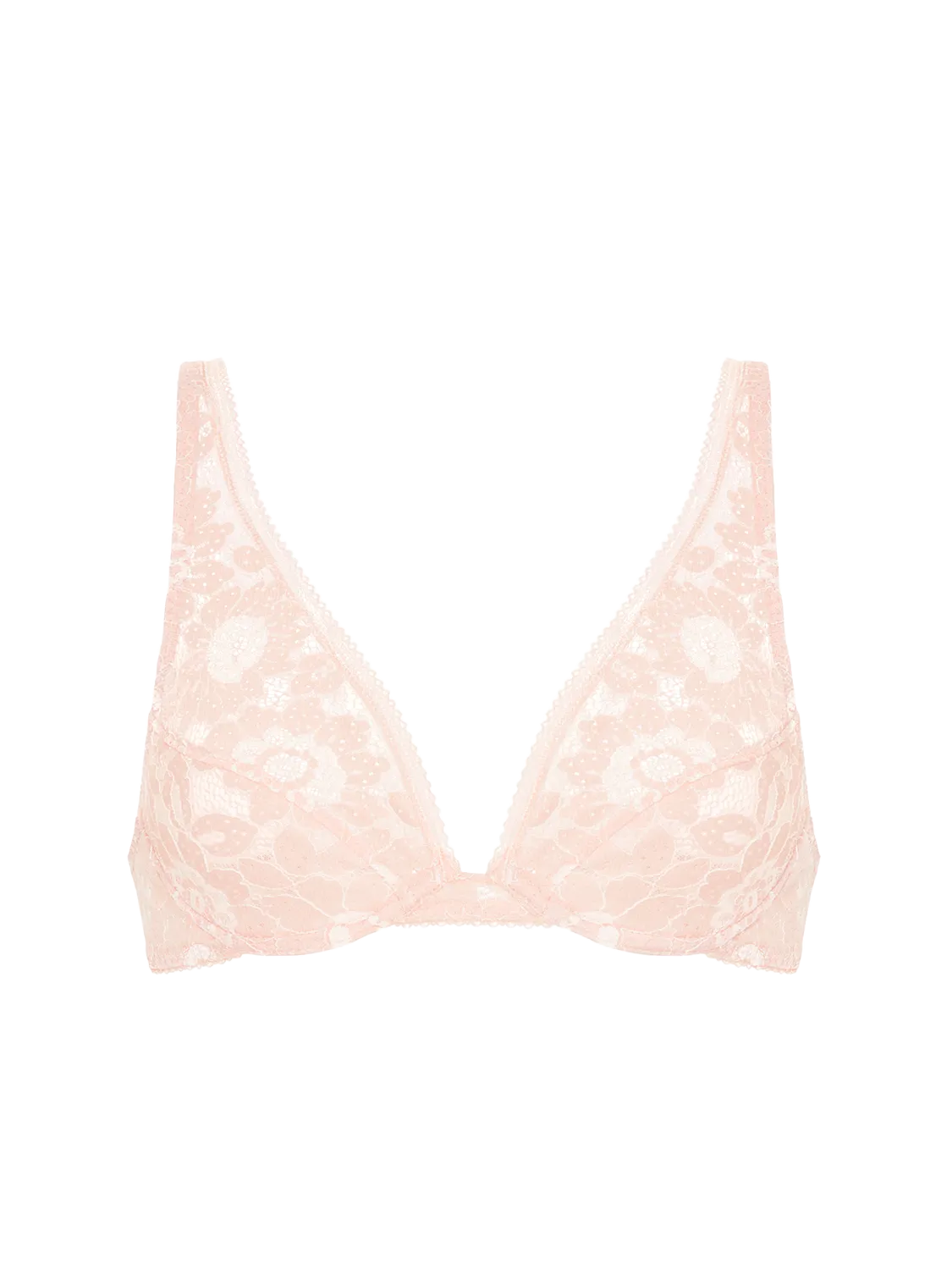 Festive Underwire Triangle - Ballet Pink