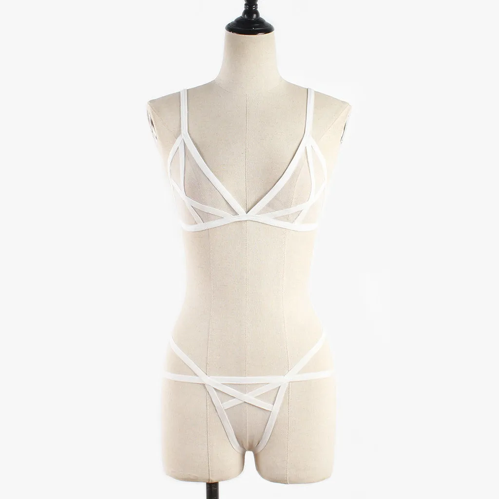 Flashy Thin Bikini Set