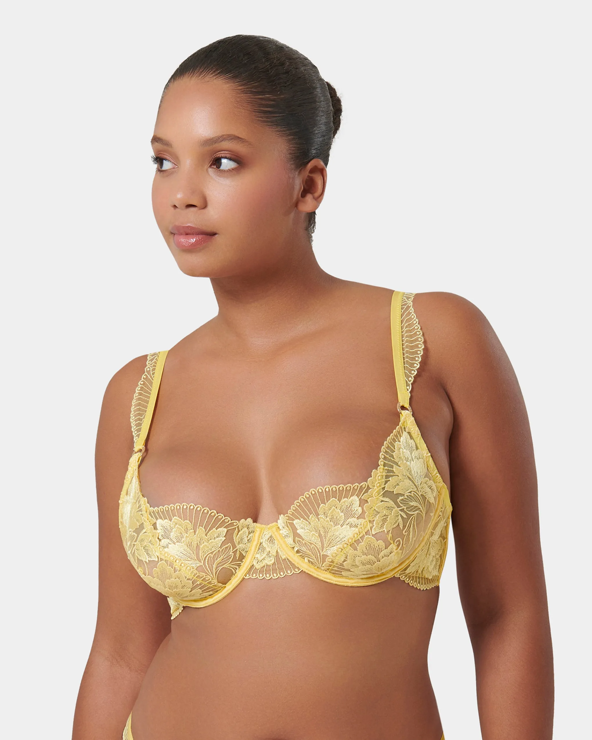 Gabriella Wired Bra Yellow