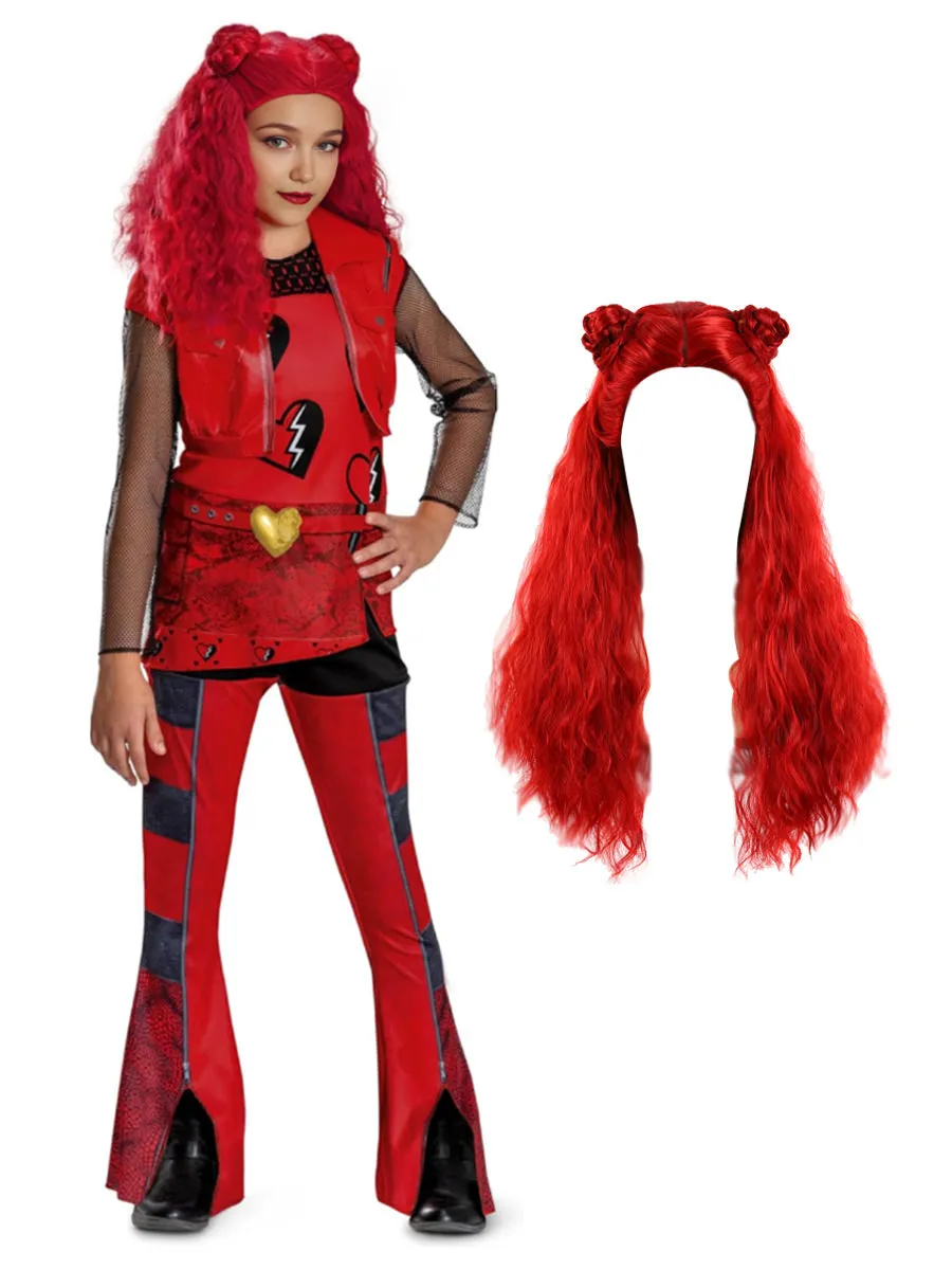 Girls Princess Red Costume