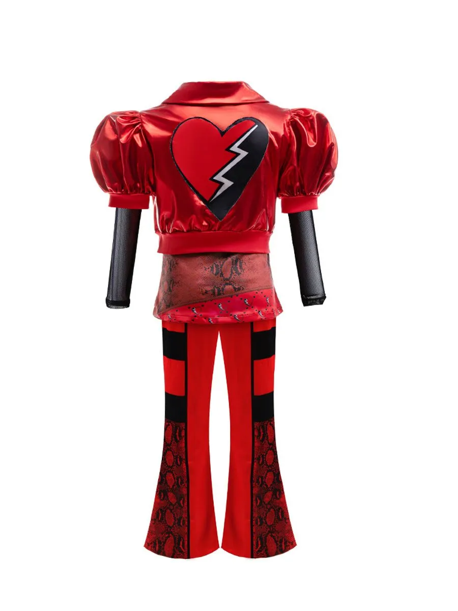 Girls Princess Red Costume