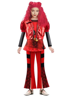 Girls Princess Red Costume