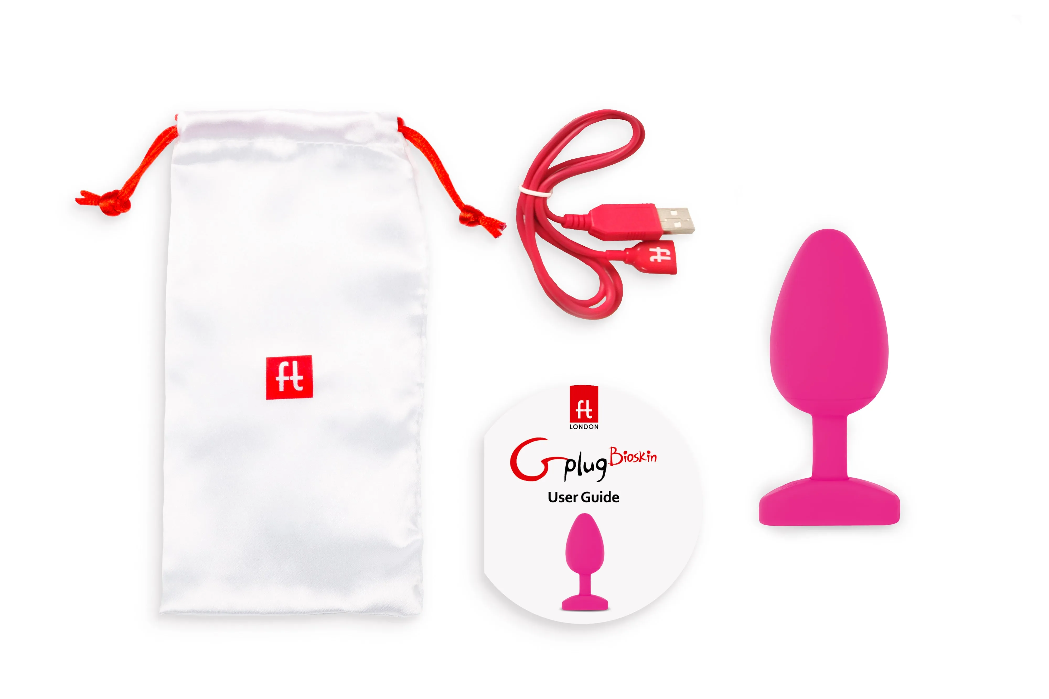 Gplug Large Bioskin Sweet Raspberry