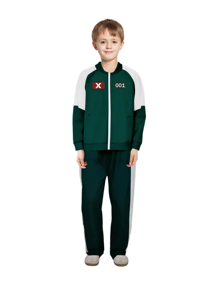 Green Game Player Track Suit