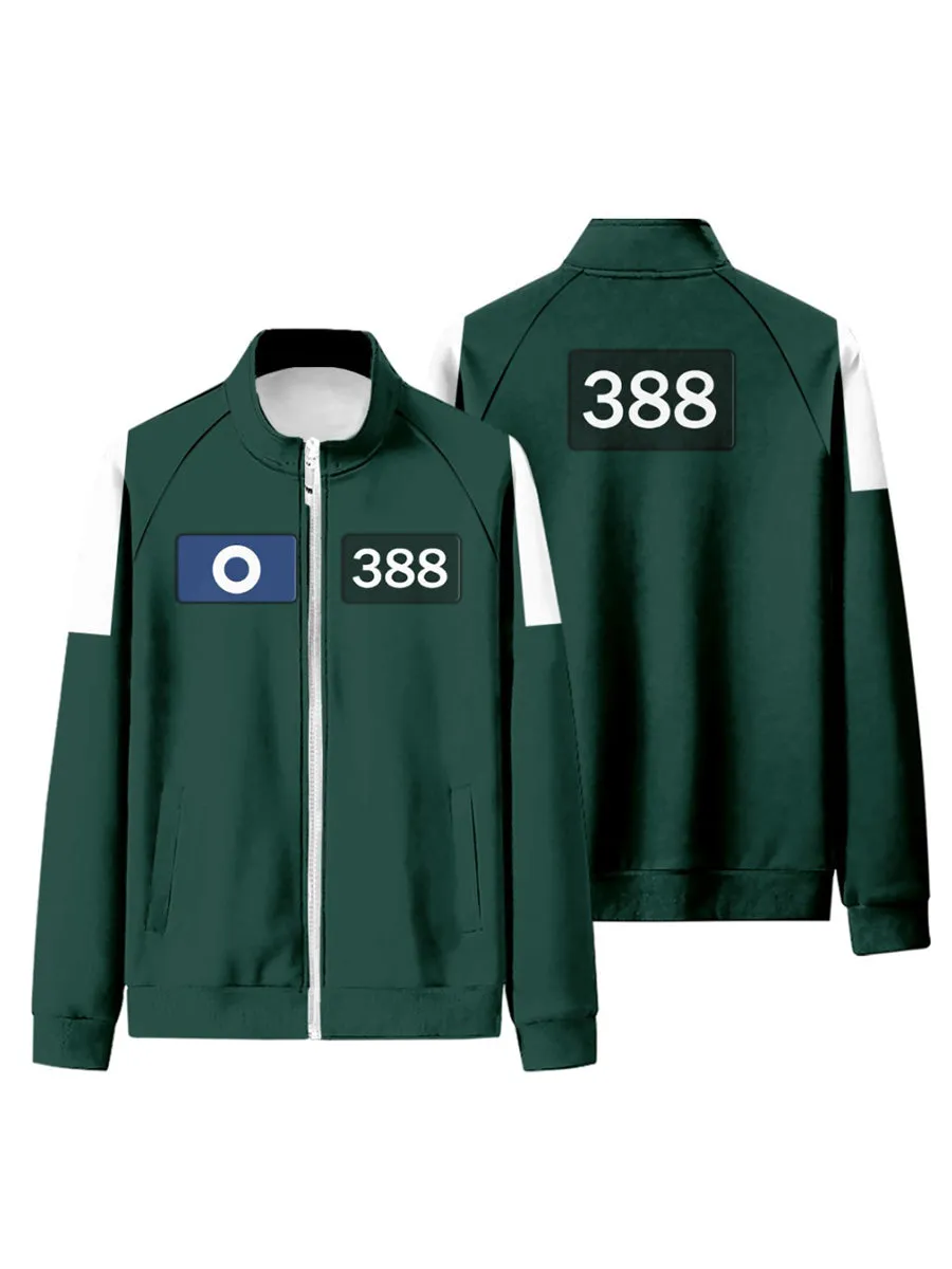 Green Game Player Track Suit