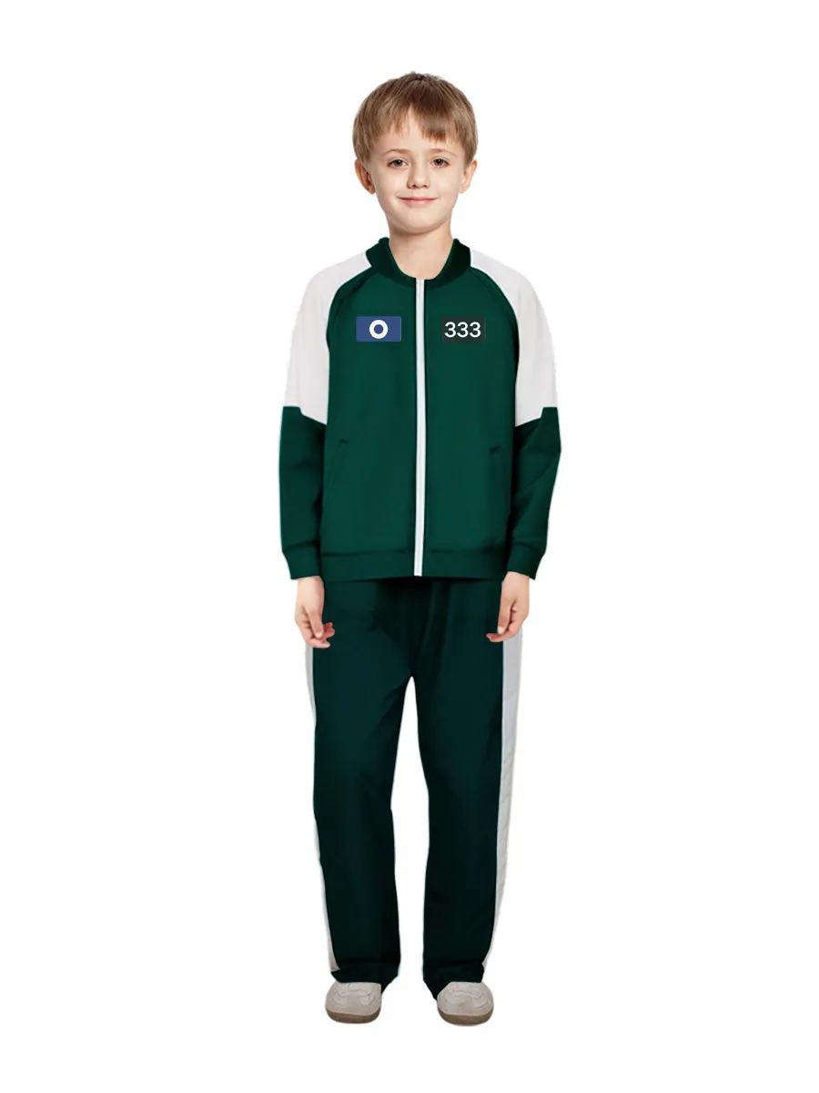 Green Game Player Track Suit