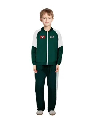 Green Game Player Track Suit