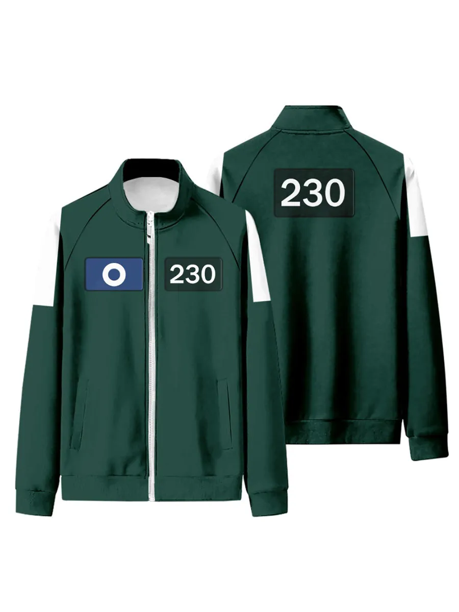 Green Game Player Track Suit