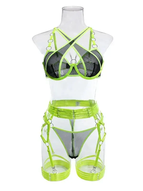 Ladies Strappy Lingerie Sets