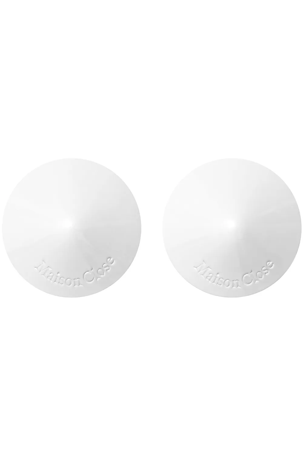 Les Ftiches Patent Leather Pasties White