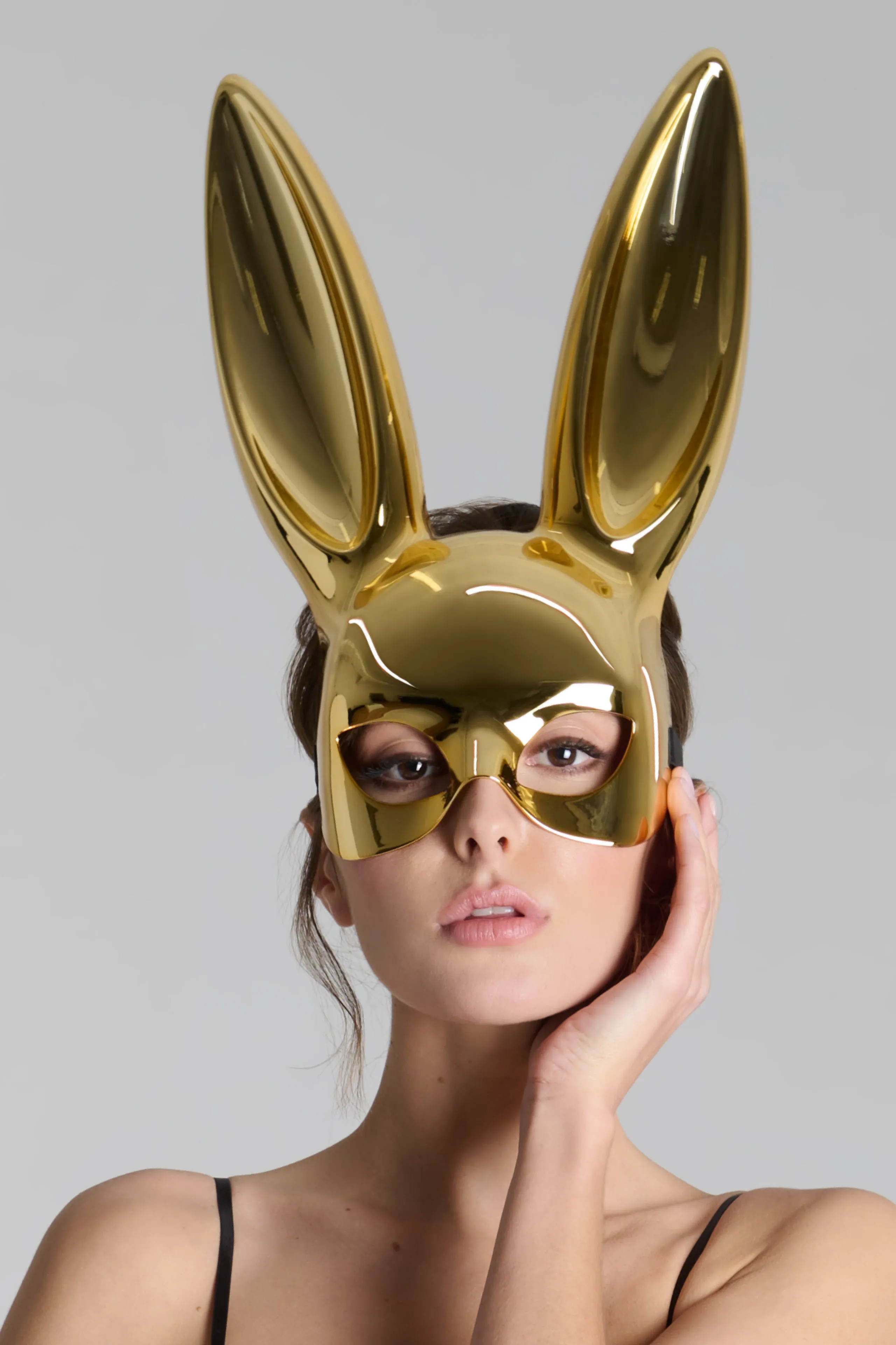 Masque lapin miroir - Les Ftiches