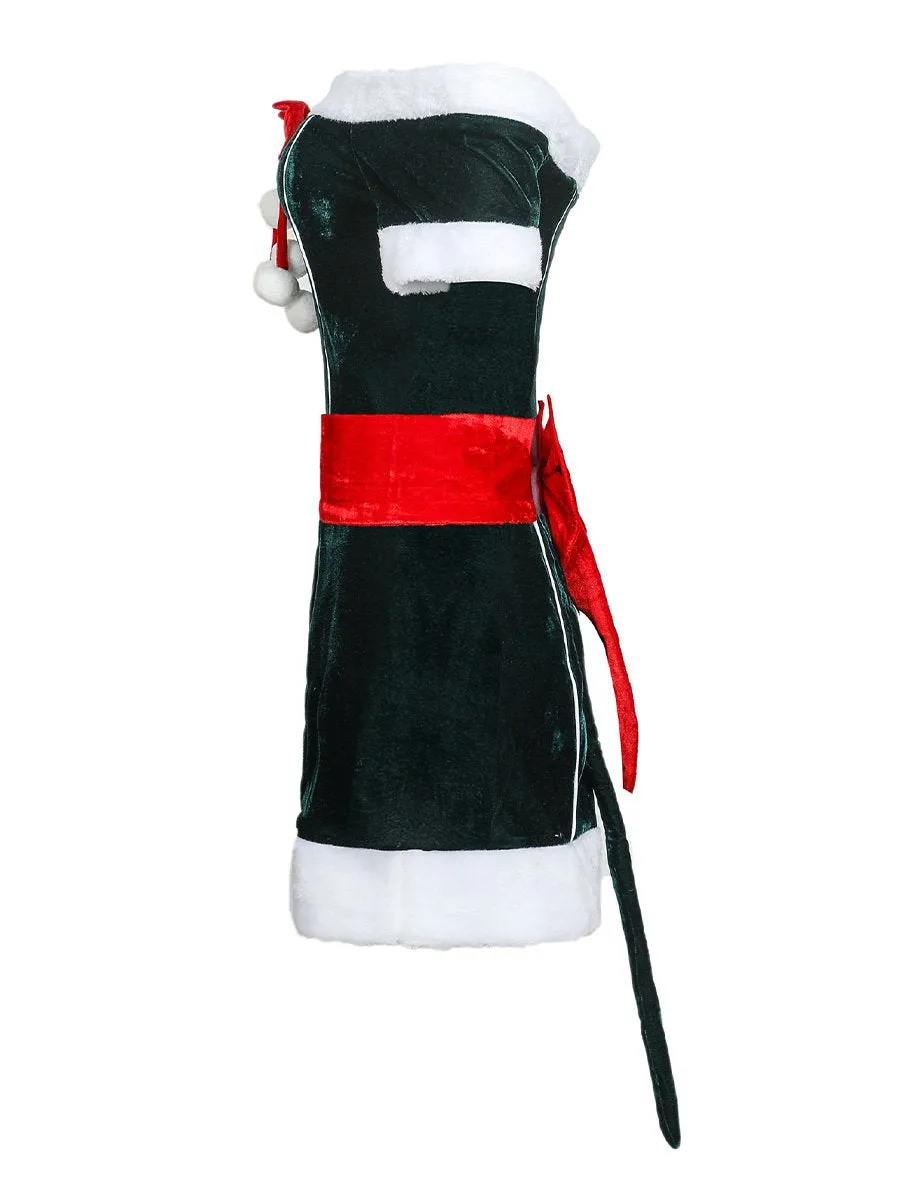 Off Shoulder Christmas Party Dress