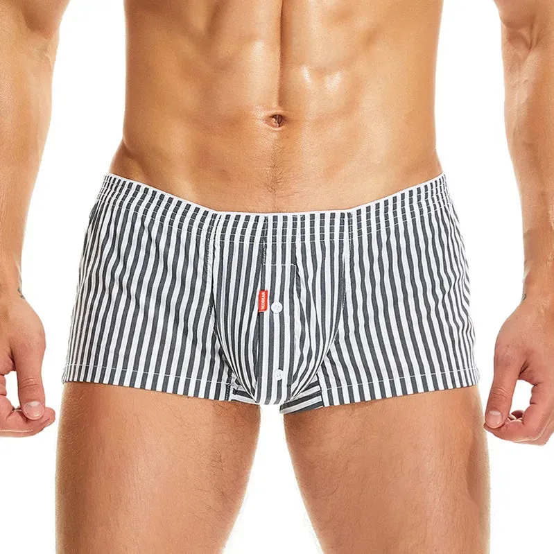 #PB Cotton Striped Boxers