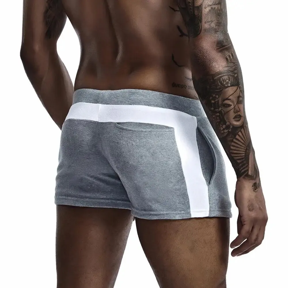 #PB Men's Pajamas Shorts Sleep Bottoms Boxer Shorts