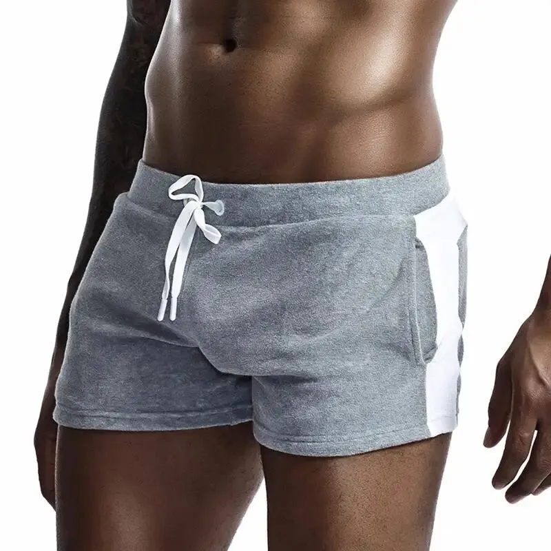 #PB Men's Pajamas Shorts Sleep Bottoms Boxer Shorts
