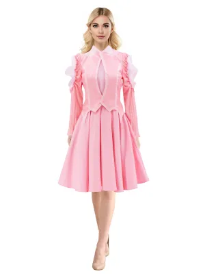 Pink Glinda Wizard Outfit