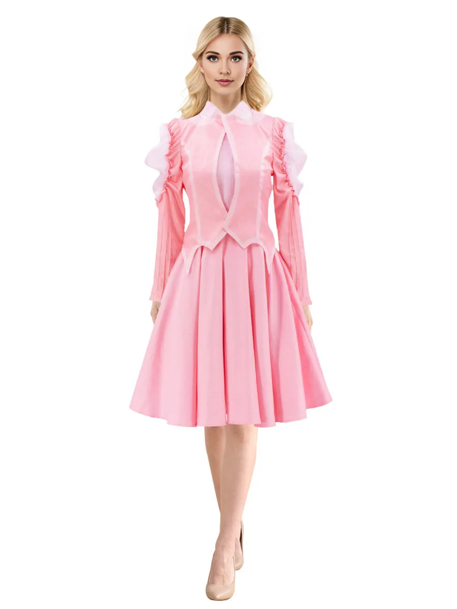 Pink Glinda Wizard Outfit