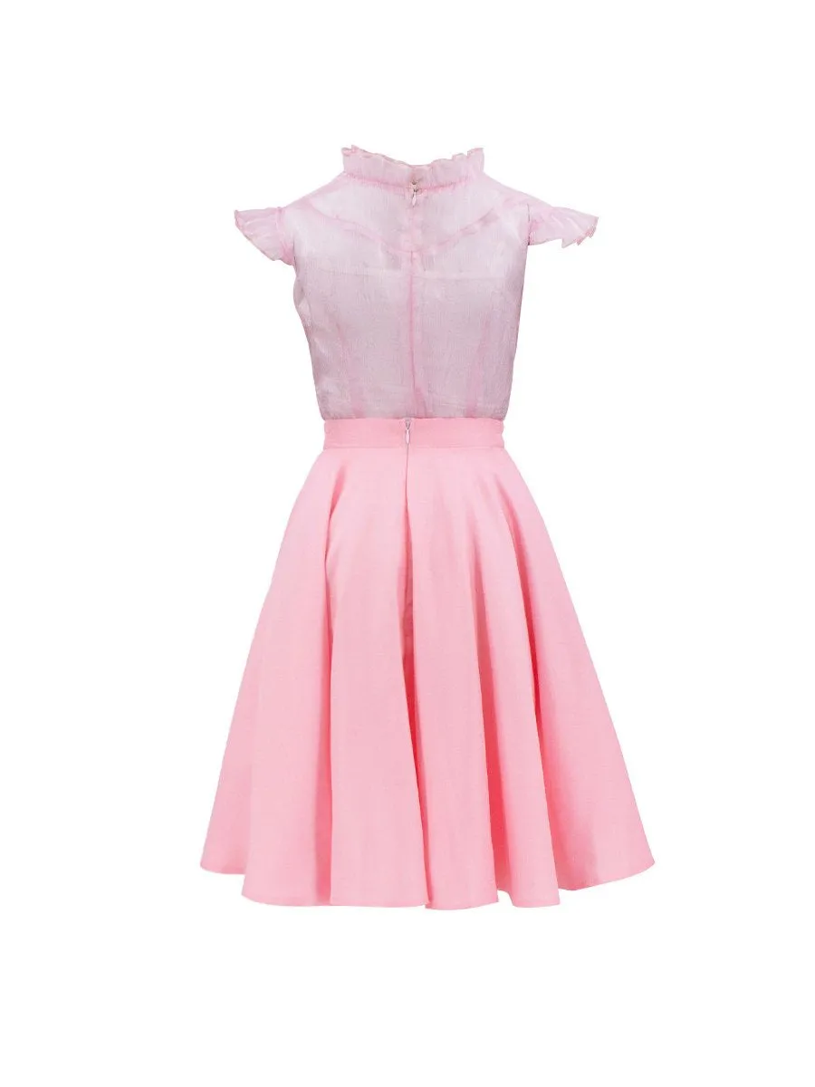 Pink Glinda Wizard Outfit