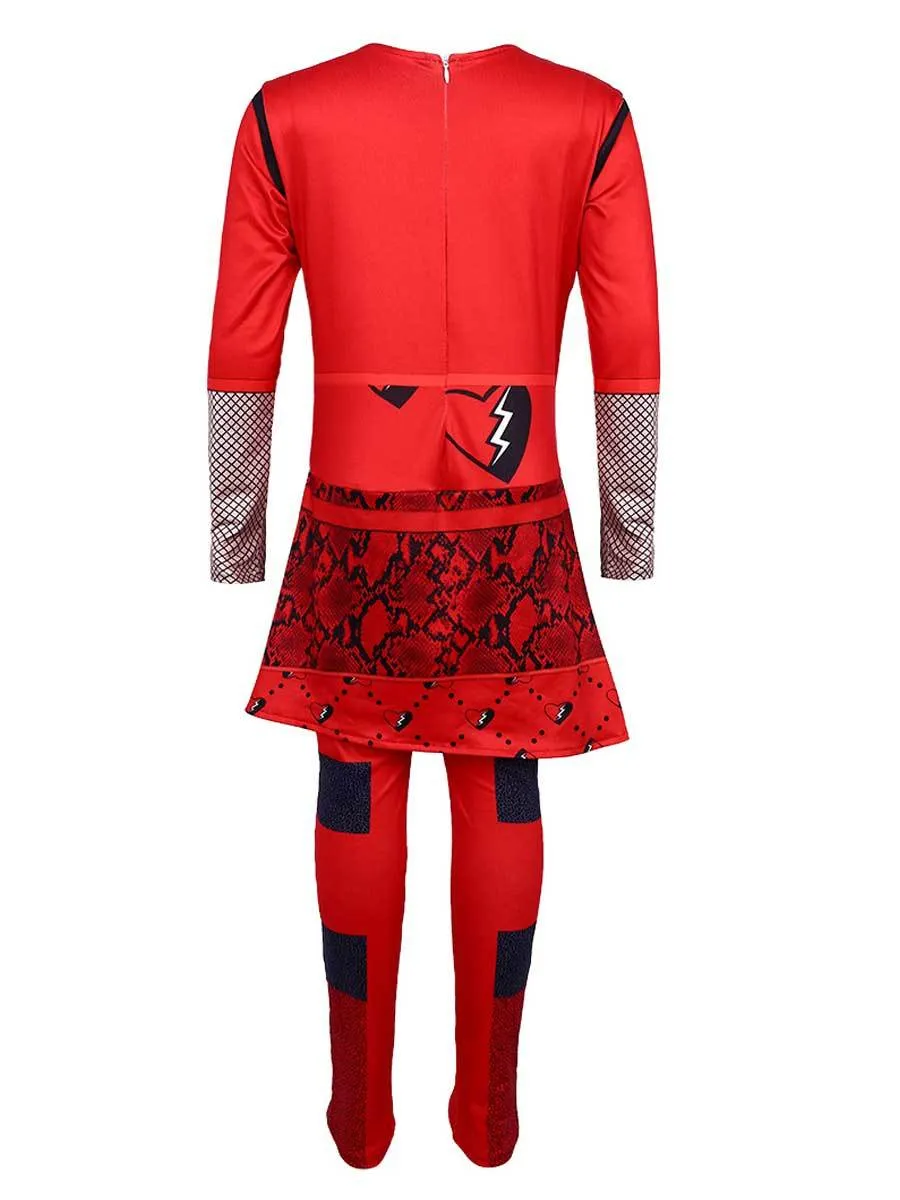 Princess Red Cosutme for Adults and Girls