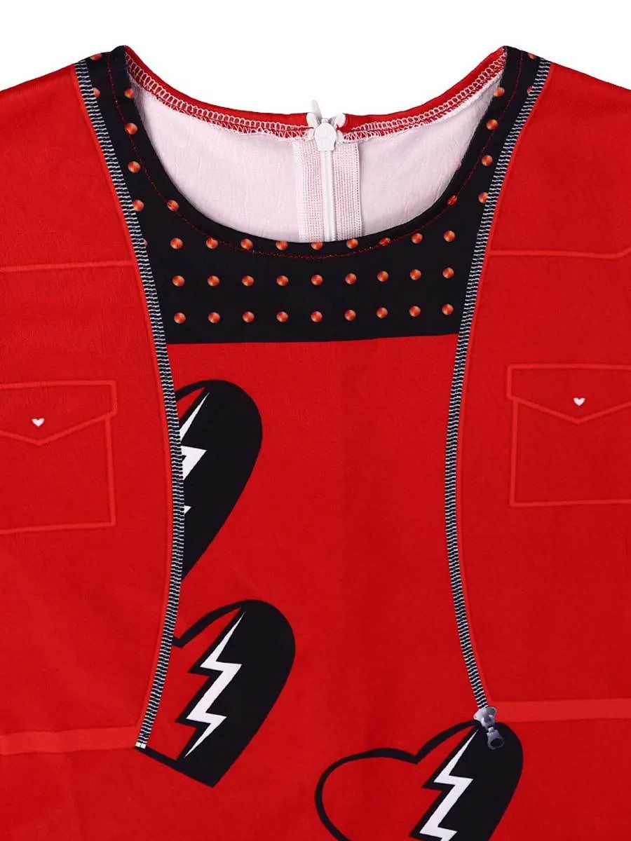 Princess Red Cosutme for Adults and Girls