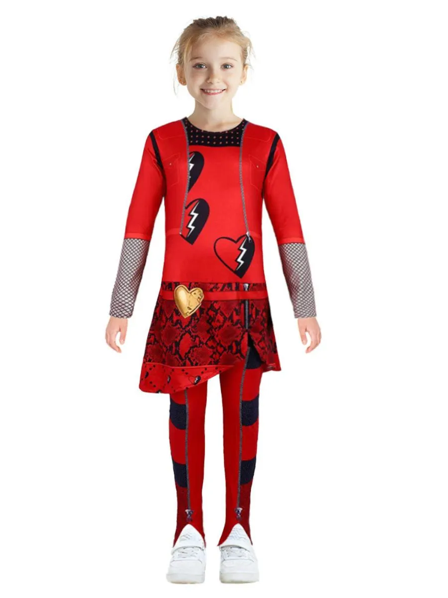 Princess Red Cosutme for Adults and Girls