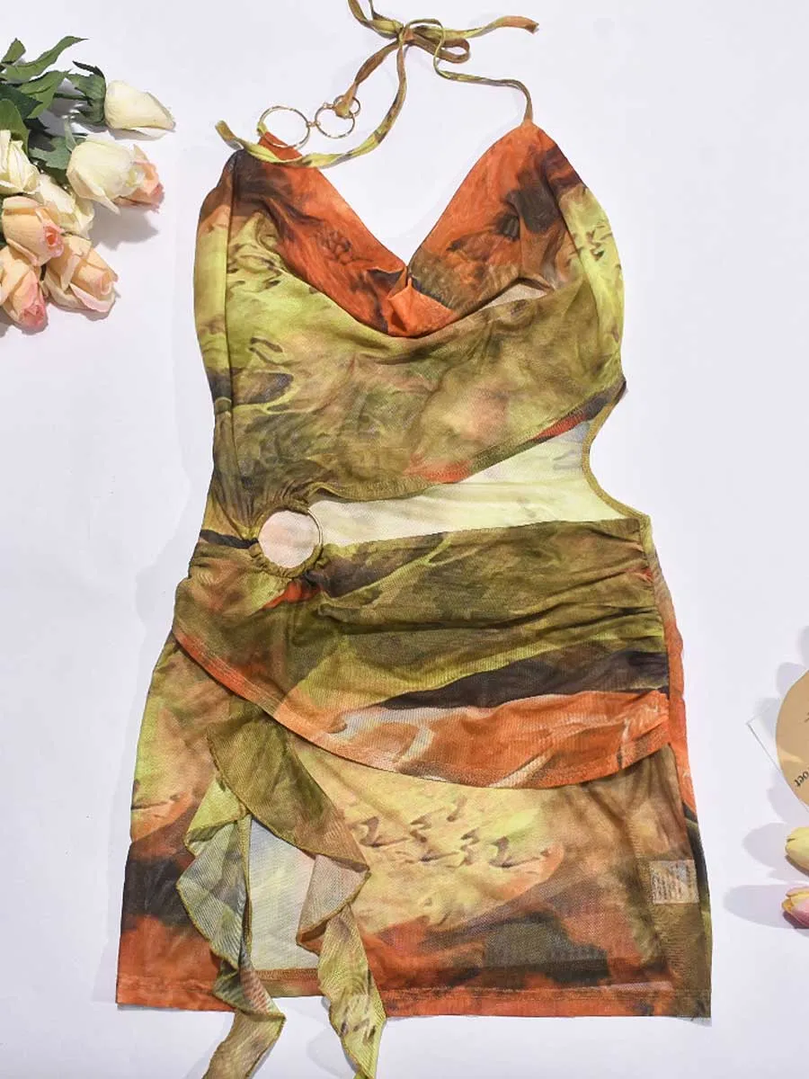 Sexy Tie Dye Festival Outfit