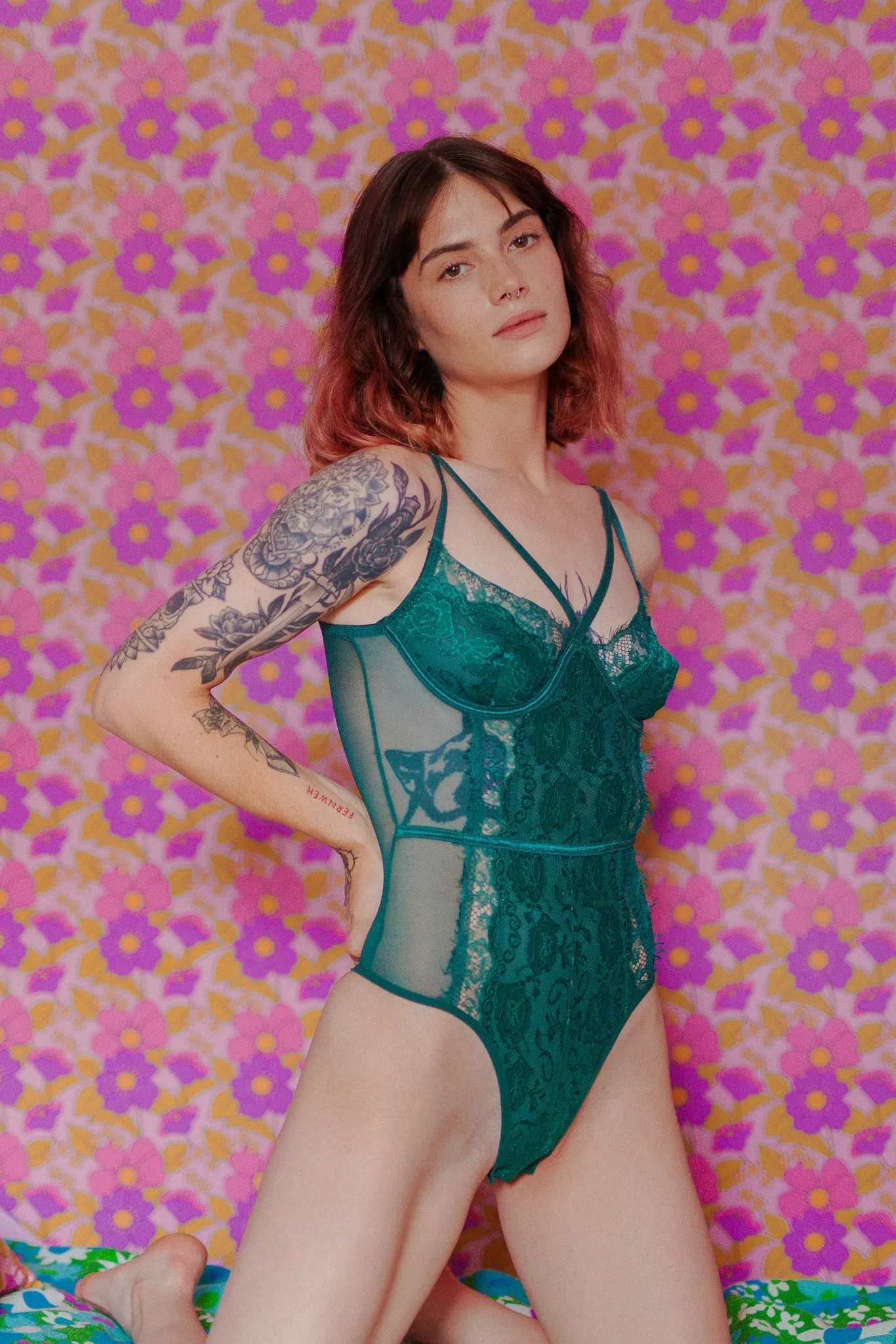 Strapped In Lace Bodysuit