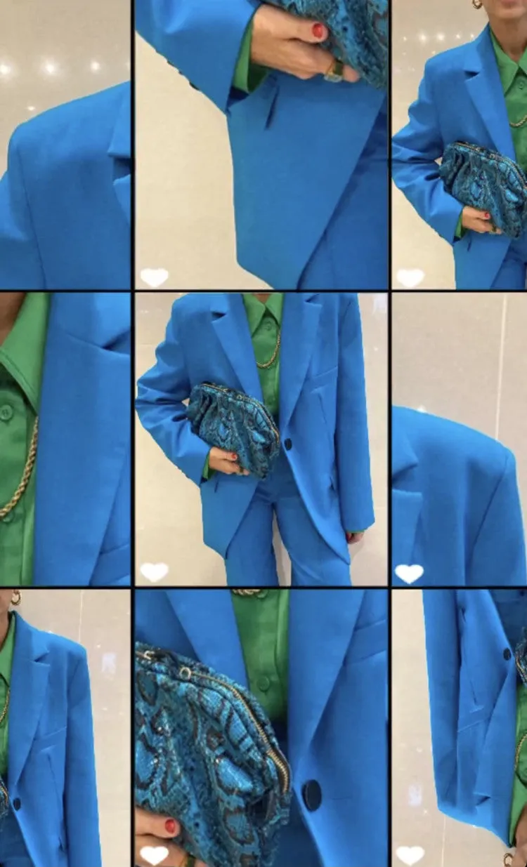 Sweet And Cool Suit Fried Street Design Sense Of Niche Women