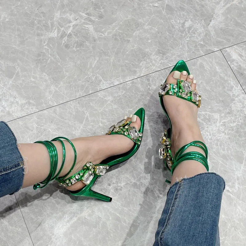 Women's Cold Noodles With Sesame Sauce Stiletto Heels Low