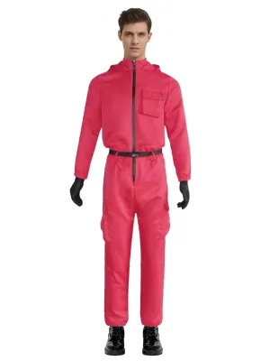 Zipper Up Guard Jumpsuit