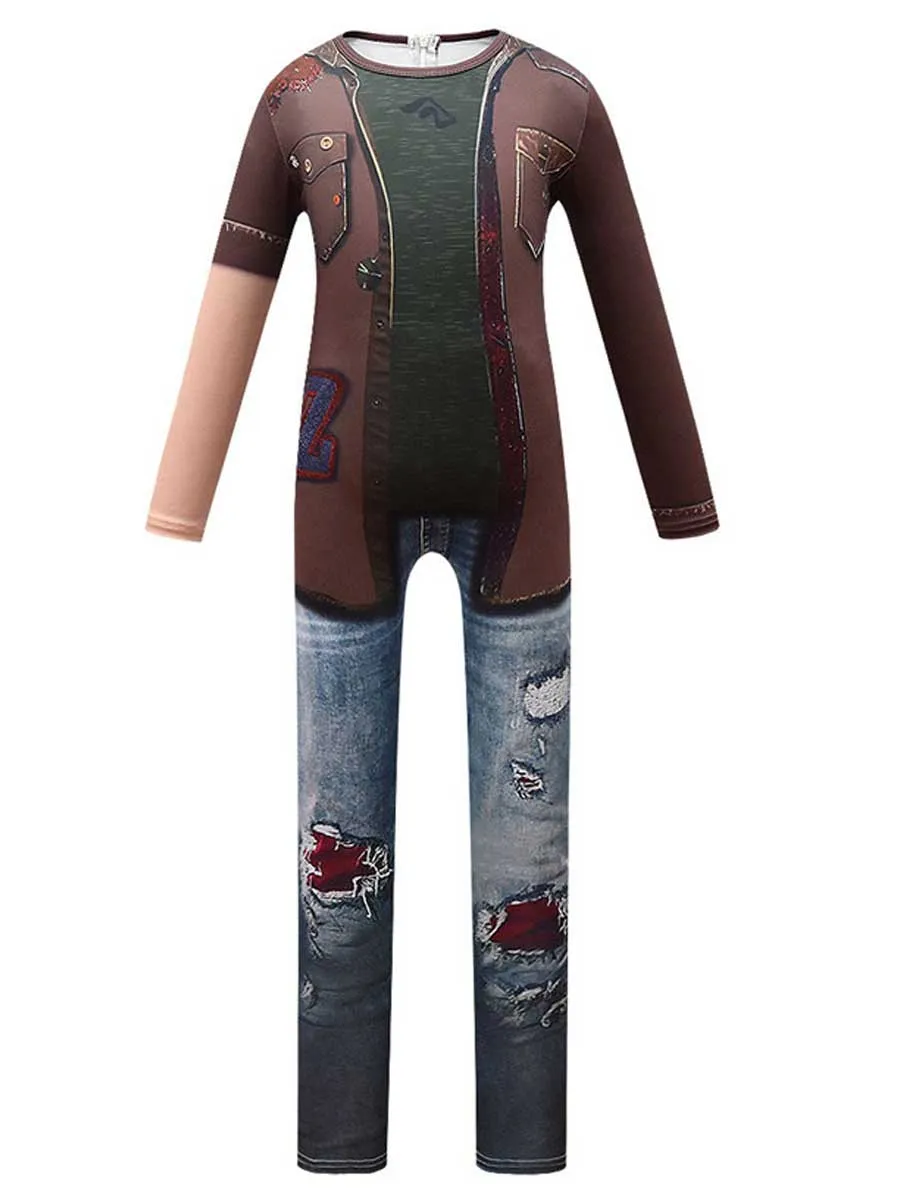 Zombies 3D Print Cosplay Jumpsuit