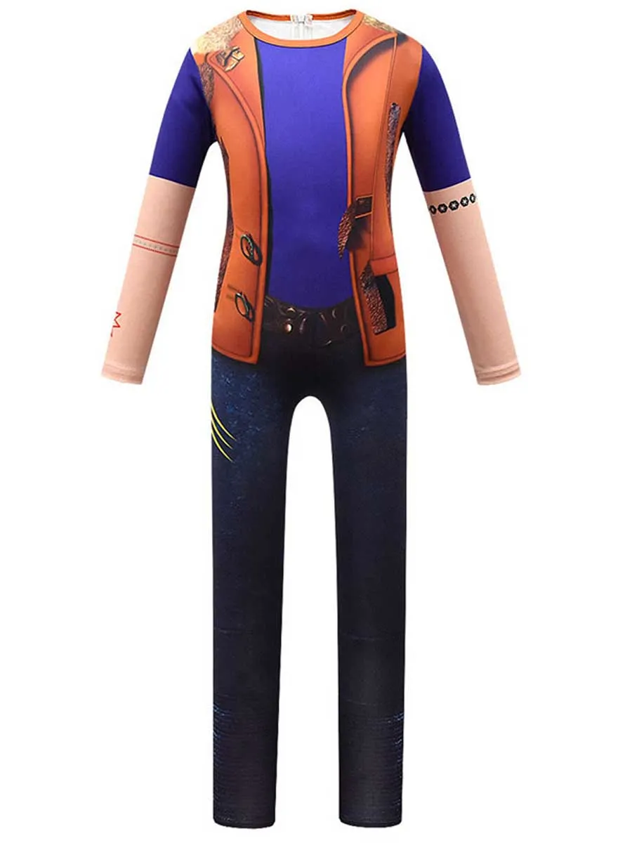 Zombies 3D Print Cosplay Jumpsuit