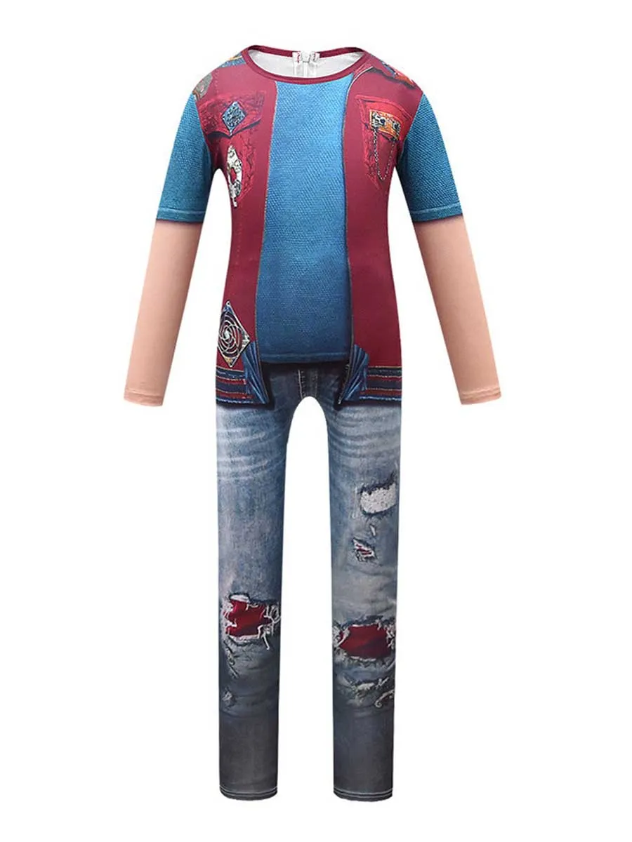 Zombies 3D Print Cosplay Jumpsuit