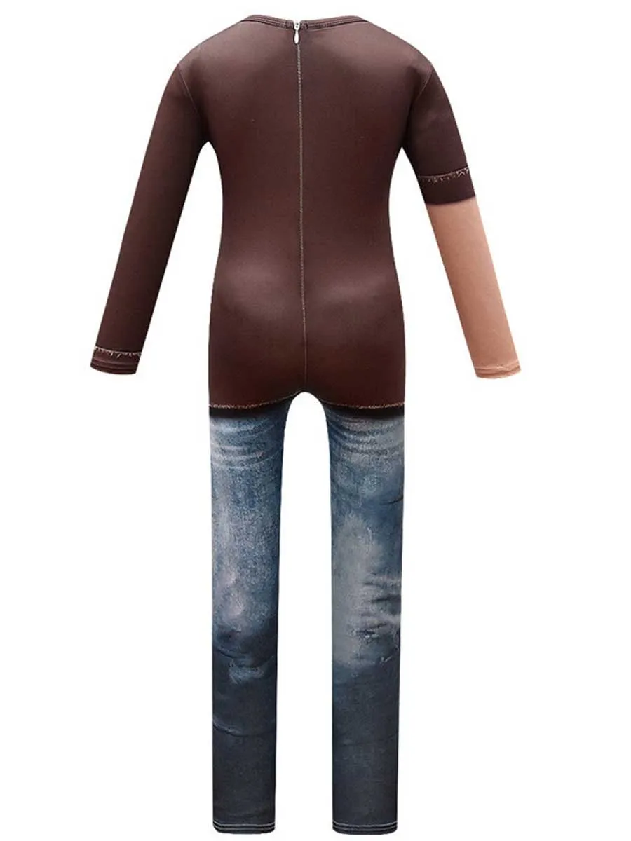 Zombies 3D Print Cosplay Jumpsuit