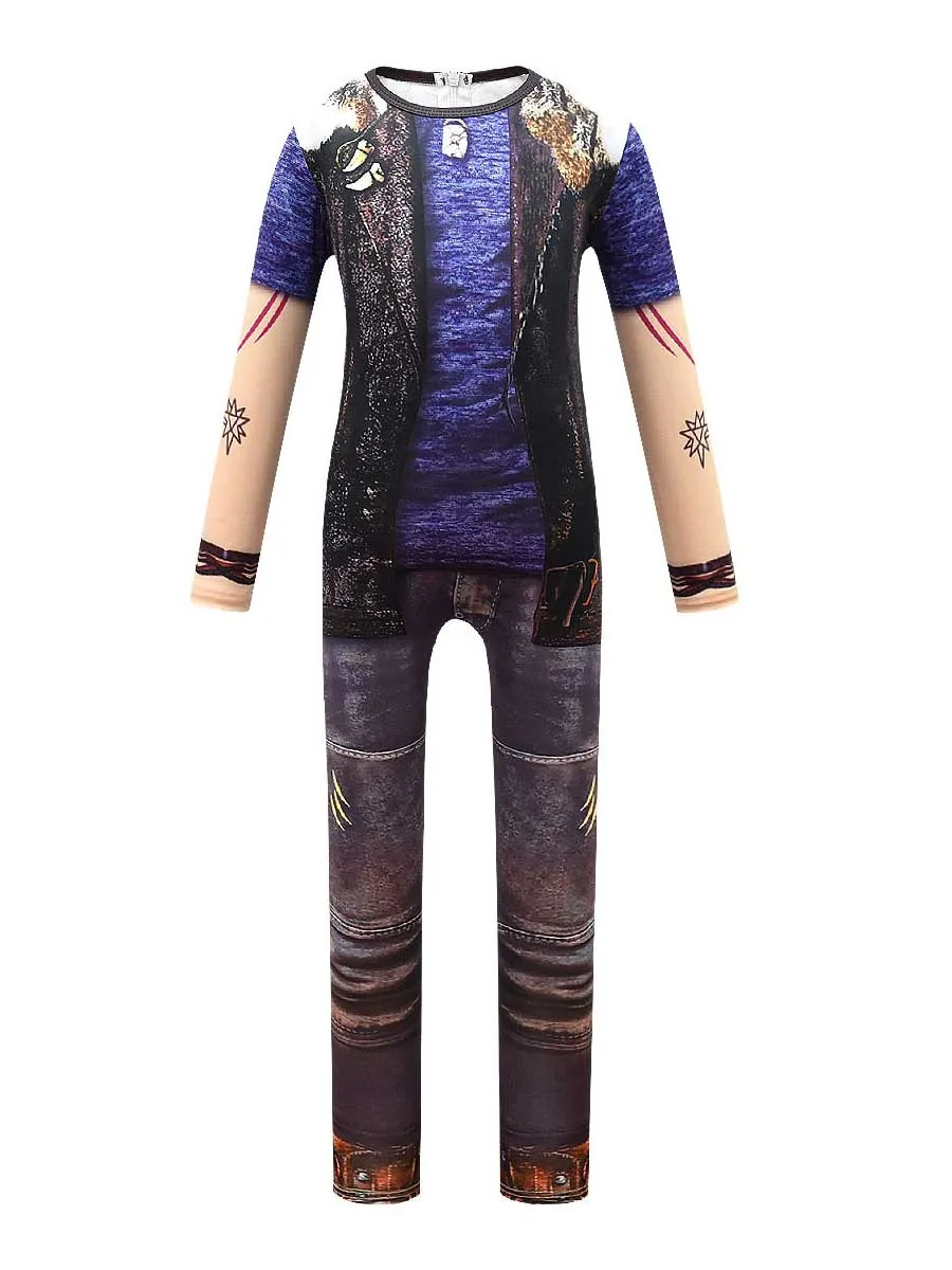 Zombies 3D Print Cosplay Jumpsuit
