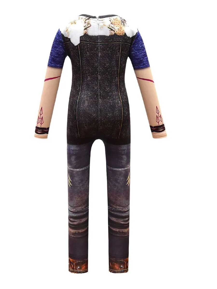 Zombies 3D Print Cosplay Jumpsuit
